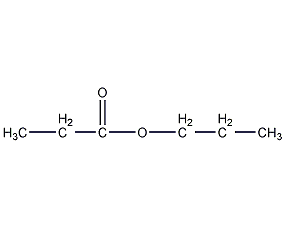 丙酸正丙酯结构式