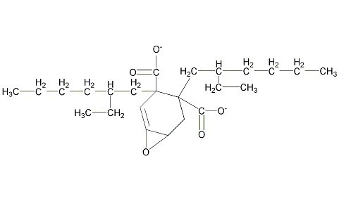 4,5-环氧四氢邻苯二甲酸二辛酯结构式