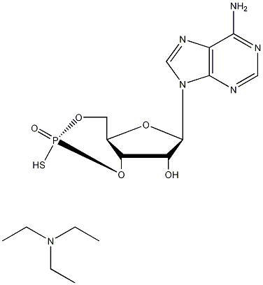 Adenosine 3',5'-cyclic Monophosphothioate,Rp-Isomer triethylammonium salt