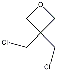3,3-双(氯甲基)氧杂环丁烷结构式