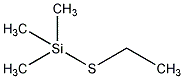 (乙基硫代)三甲基硅烷结构式