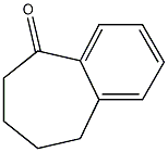 6,7,8,9-四氢-5H-苯并环庚-5-酮结构式