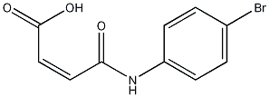 N-(4-溴苯基)马来酸结构式
