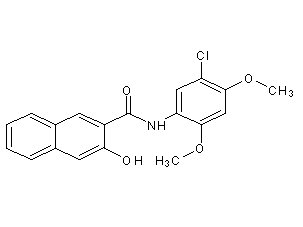 5'-Chloro-3-hydroxy-2',4'-dimethoxy-2-naphthanilide