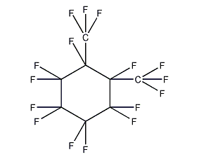 全氟-1,2-二甲基环己烷结构式