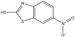 2-巯基-6-硝基苯并噻唑结构式