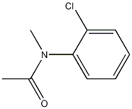 2'-氯-N-甲基乙酰苯胺结构式