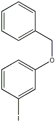 1-苄氧基-3-碘苯结构式