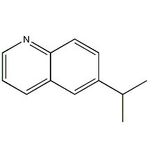 6-异丙基喹啉结构式