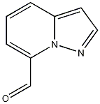 吡唑并[1,5-a]吡啶-7-甲醛结构式