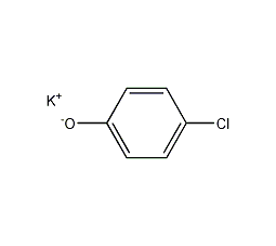 4-氯苯酚钾盐结构式