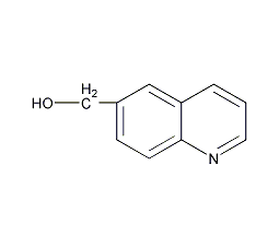 6-羟甲基喹啉结构式