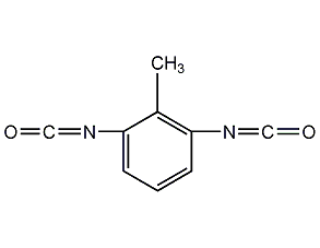 2,6-二异氰酸甲苯酯结构式