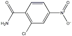 2-氯-4-硝基苯甲酰胺结构式