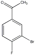3'-溴-4'-氟苯乙酮结构式