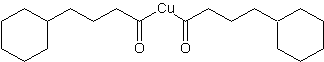 环己烷丁酸铜(II)盐结构式