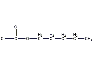 氯甲酸戊酯结构式