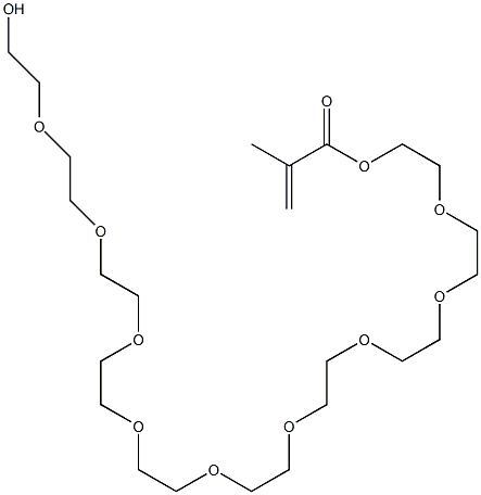 聚(乙二醇)甲基丙烯酸酯结构式