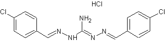 双氯苄氨胍盐酸盐结构式