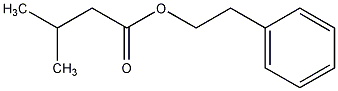 异戊酸苯乙酯结构式