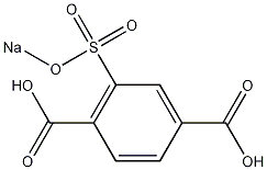 2-磺酸对苯二甲酸单钠盐结构式