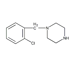 1-(2-氯苄基)哌嗪结构式