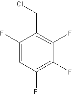 2,3,4,6-四氟苯甲基氯结构式