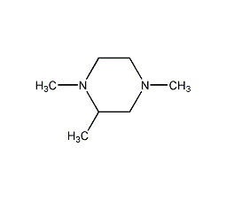 1,2,4-三甲基哌嗪结构式