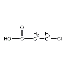 3-氯丙酸结构式