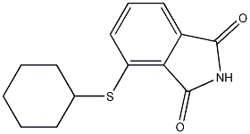 N-(环硫代己基)邻苯二甲酰亚胺结构式