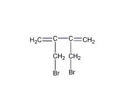2,3-二(溴甲基)-1,3-丁二烯结构式