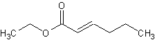 反式-2-己酸乙酯结构式