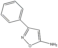 3-苯基-5-氨基异噁唑结构式