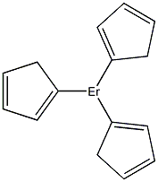 三(氰基二烯基)铒结构式