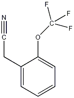 2-(三氟甲氧基)苯乙腈结构式
