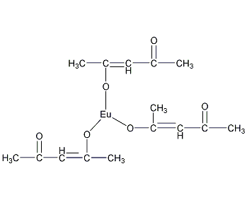 水合乙酰丙酮铕结构式