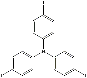 三(4-碘苯胺)结构式