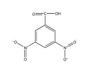 3,5-二硝基苯甲酸结构式