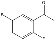 2',5'-二氟苯乙酮结构式