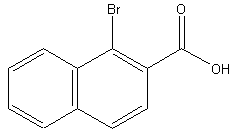 1-溴-2-萘甲酸结构式