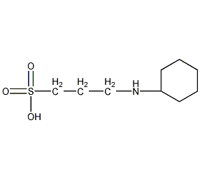 3-(环己胺基)-1-丙烷磺酸结构式
