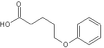 5-苯氧基正戊酸结构式