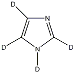 咪唑-d4结构式