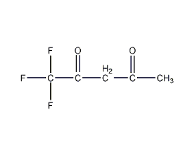 1,1,1-三氟-2,4-戊二酮结构式