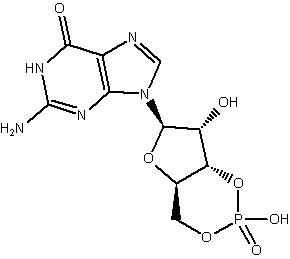 Guanosine 3',5'-Cyclic-monophosphoric Acid,Free Acid