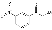 2-溴-3'-硝基苯乙酮结构式