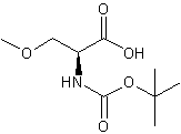 丁氧羰基-甲基色氨酸-OH.DCHA结构式