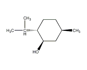L-薄荷醇结构式