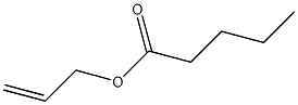 戊酸烯丙酯结构式