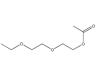 二乙二醇单乙醚醋酸酯结构式
